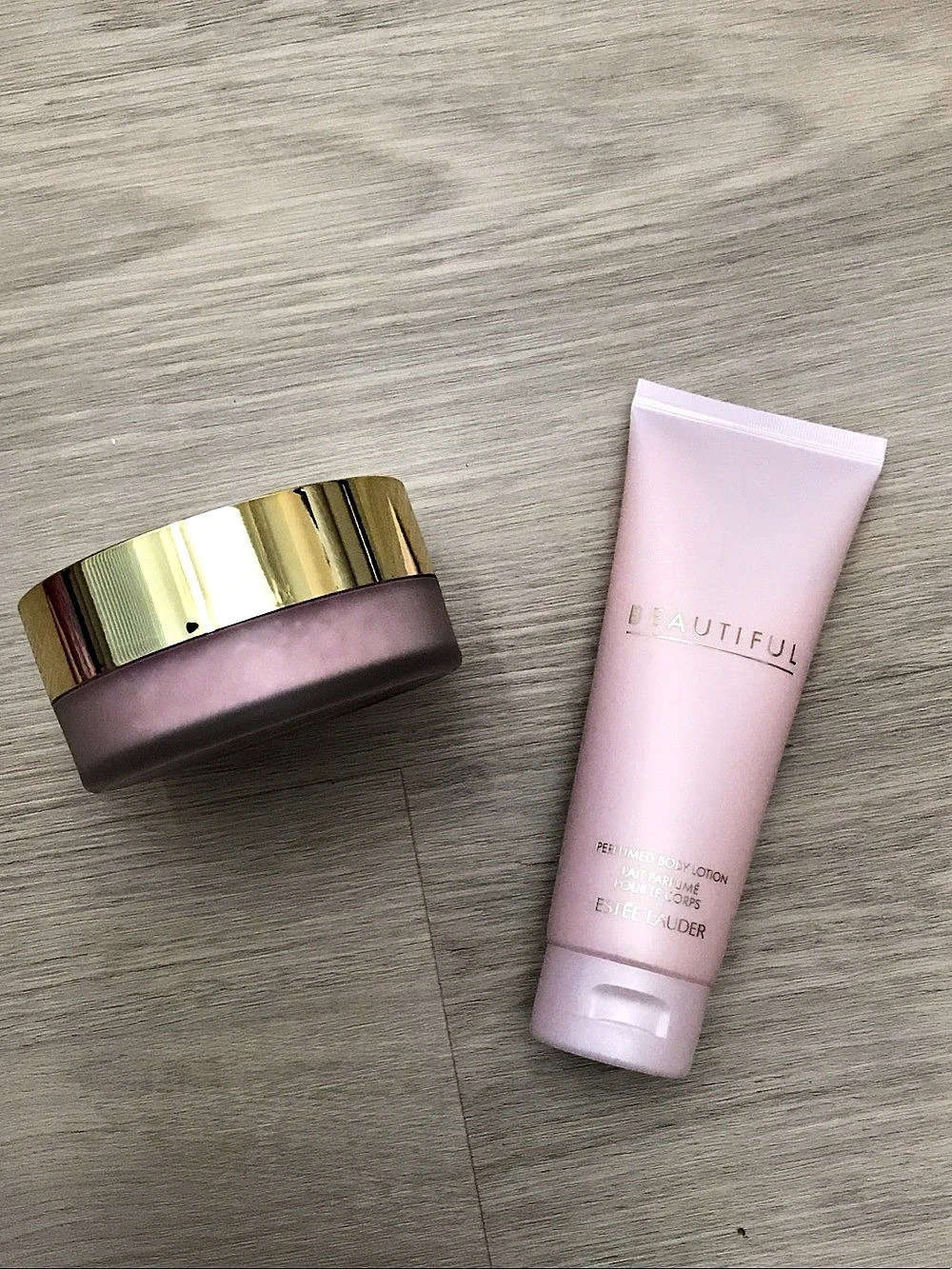 Beautiful Perfumed Body Powder & Lotion Set